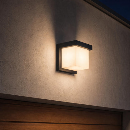 VK Light Neon LED nástenné svietidlo IP65 štvorcové