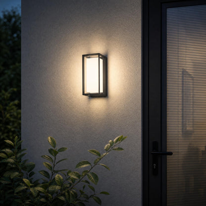 VK Light Neon LED nástenné svietidlo IP65 obdĺžnikové