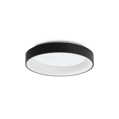 Ideal lux Ziggy LED kruhové stropní svítidlo černé