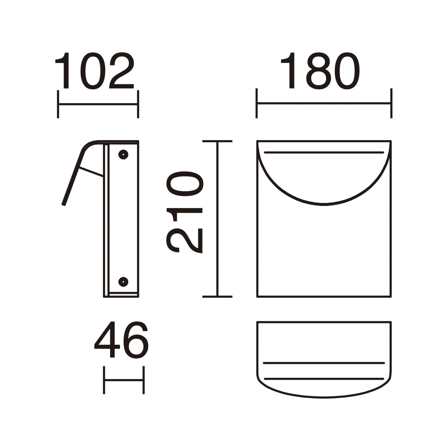 Cristher Dion wall moss LED přisazené svítidlo