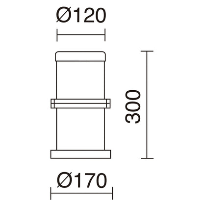 Dopo Omo E27 sloupkové svítidlo antracitové