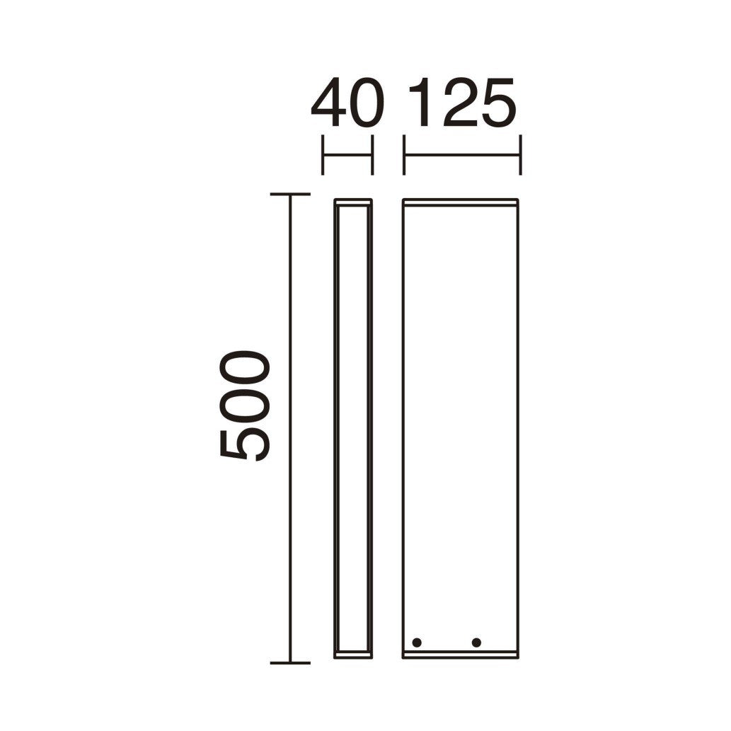 Cristher Turret LED sloupkové svítidlo antracitové