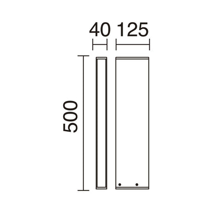 Cristher Turret LED sloupkové svítidlo antracitové