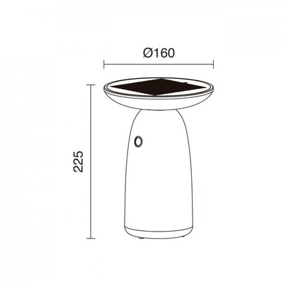 Dopo Versa LED přenosná lampa solární