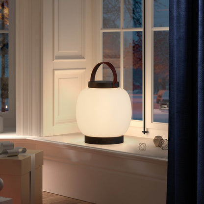 Dopo BUBBLE USB LED přenosná lampa antracitová