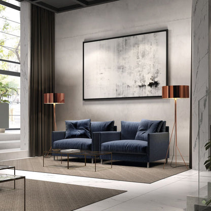 Exo Diagonal F E27 stojací svítidlo černé