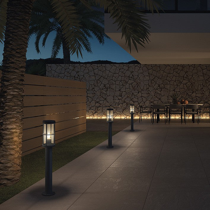 Dopo Lug E27 sloupkové svítidlo antracitové