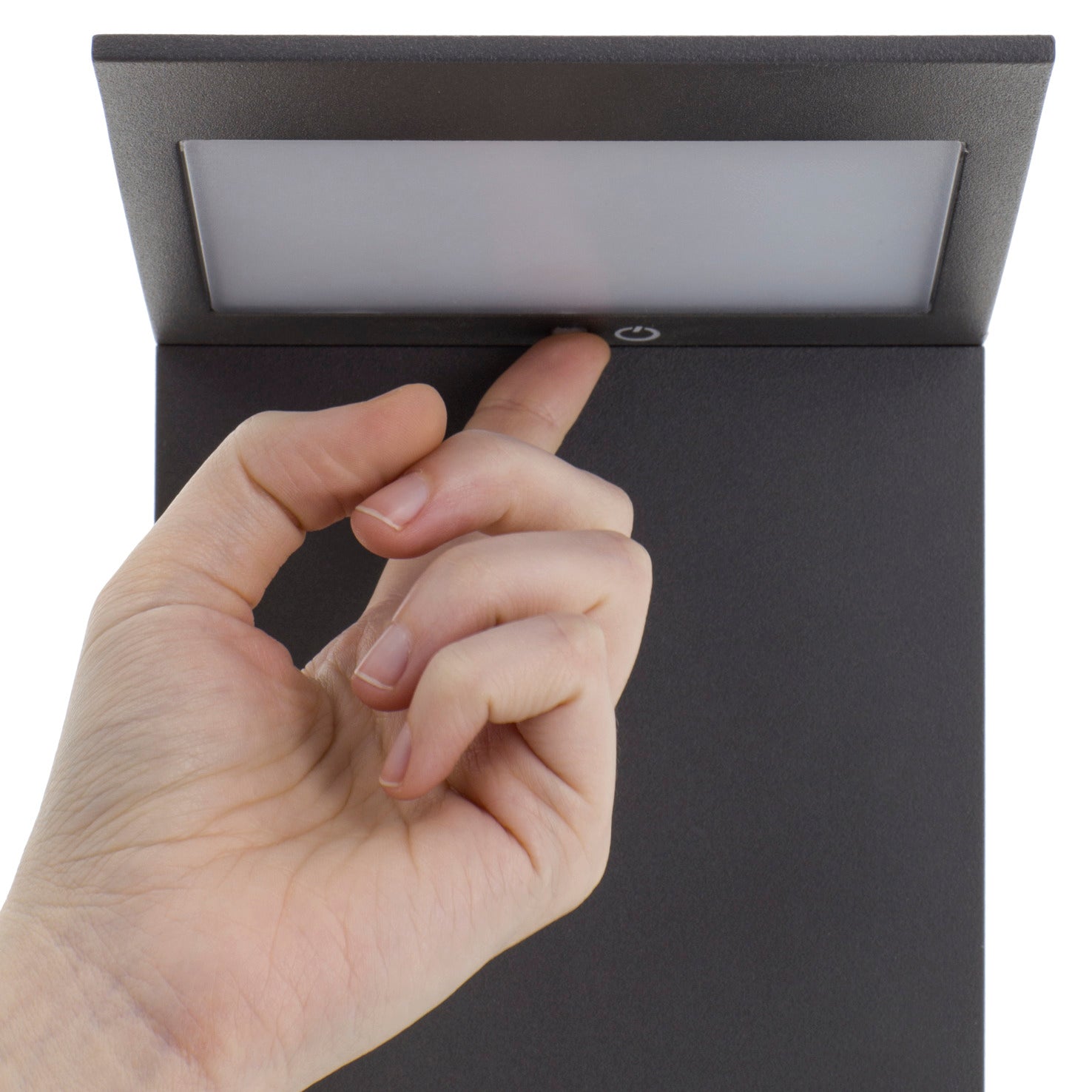 Dopo Como L LED sloupkové svítidlo antracitové SOLÁRNÍ