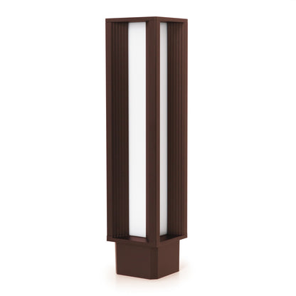 Cristher Aura LED sloupkové svítidlo corten