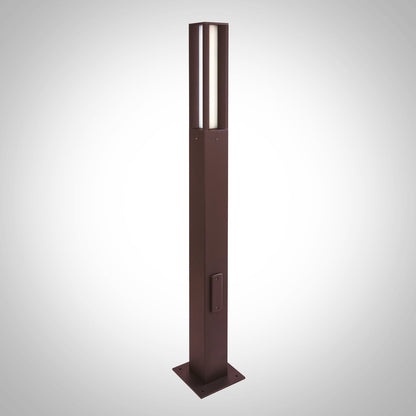 Cristher Aura LED sloupové svítidlo corten