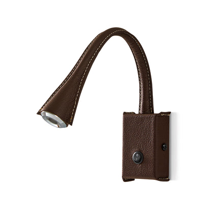 Exo Skin LED nástěnné svítidlo hnědé