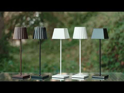 Dopo Litta Round LED přenosná lampa černá
